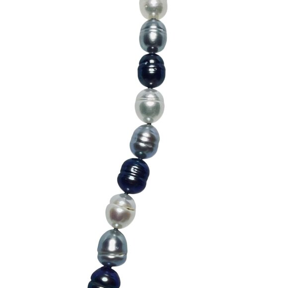 Honora Multi Colored Graduated Cultured Freshwater Pearl Necklace 20" (6032-1-2) - Picture 6 of 10